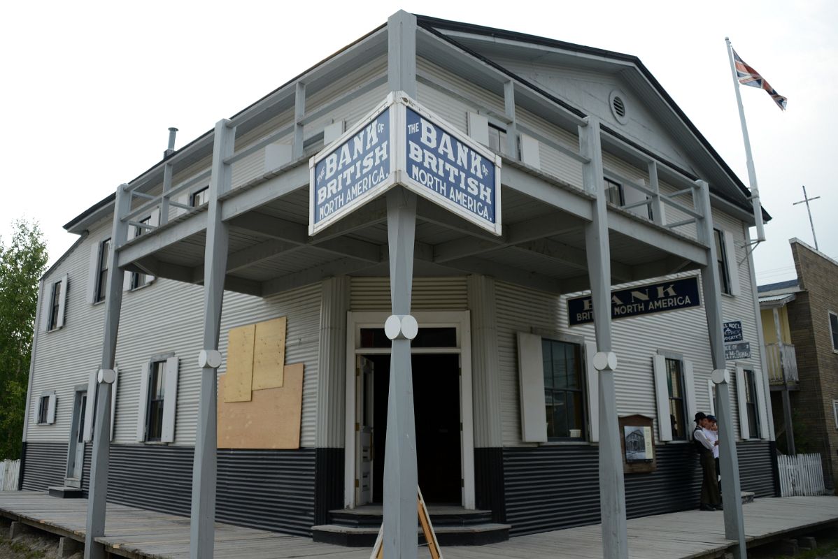 25A The Bank Of British North America Was The First Banking Institution Established In Dawson In May 1898 During The Klondike Gold Rush In Dawson City Yukon